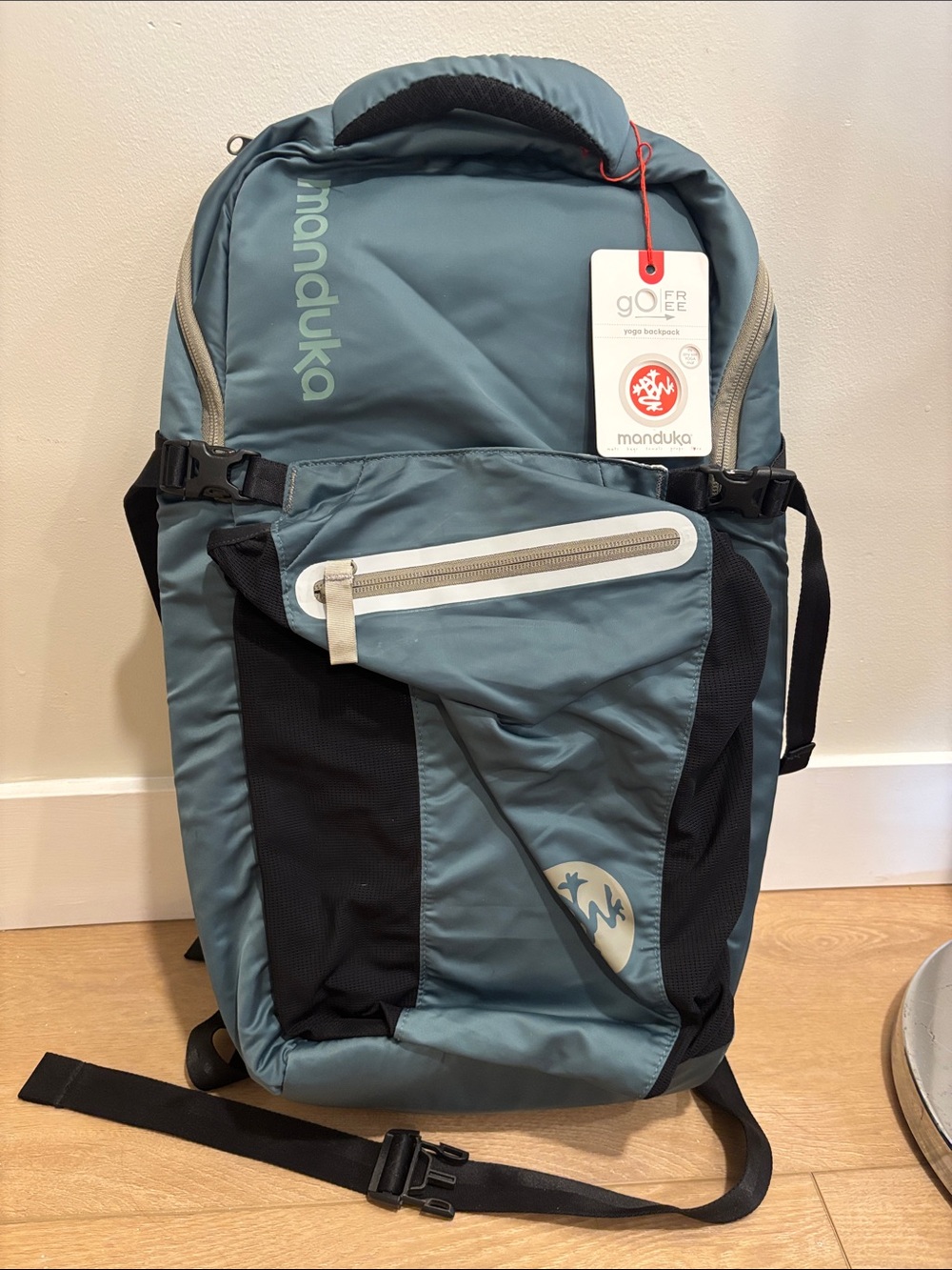 Manduka Sage Green Travel Yoga Backpack